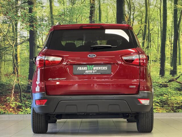 Ford ECOSPORT 1.0 EcoBoost Titanium | Afneembare Trekhaak | Apple Carplay | Android Auto | Stuurwielverwarming | Stoelverwarming | Parkeersensoren | Airconditioning | Isofix | Led |