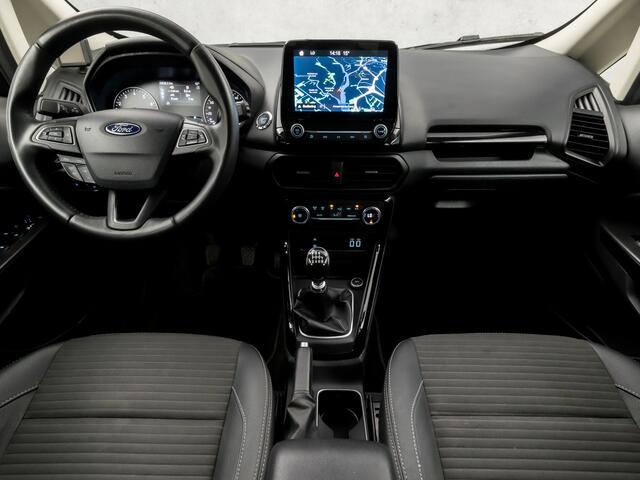 Ford ECOSPORT 1.0 EcoBoost Titanium (APPLE CARPLAY, LEDER, GROOT NAVI, CAMERA, CLIMATE, SPORTSTOELEN, XENON, PARKEERSENSOREN, NIEUWE APK, NIEUWSTAAT)
