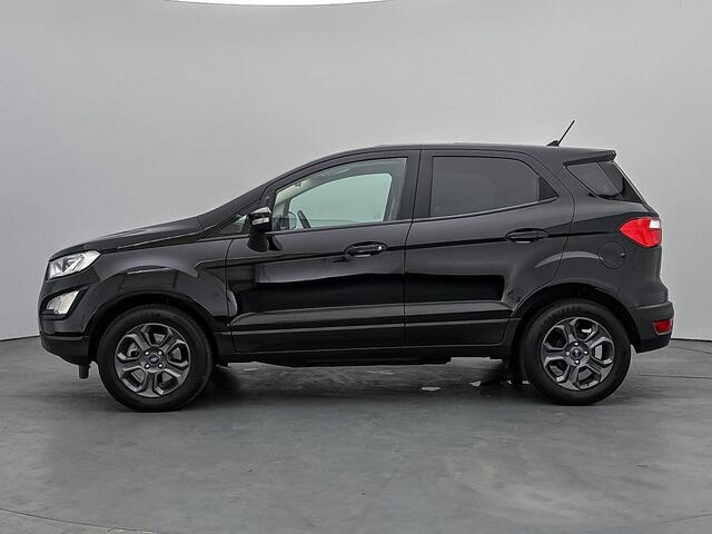 Ford ECOSPORT SUV Connected 100PK | Navigatie via Apple Carplay/Android Auto | LED Dagrijverlichting | Airco | Cruise Control | Lederen Stuurwiel en Versnellingspook | DAB Ontvanger | Start/Stop Systeem | 16" Lichtmetalen Velgen |