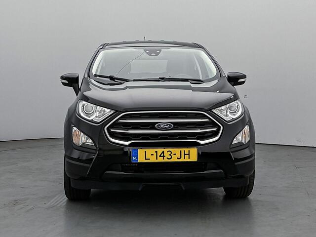 Ford ECOSPORT SUV Connected 100PK | Navigatie via Apple Carplay/Android Auto | LED Dagrijverlichting | Airco | Cruise Control | Lederen Stuurwiel en Versnellingspook | DAB Ontvanger | Start/Stop Systeem | 16" Lichtmetalen Velgen |