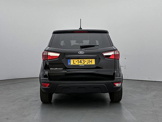 Ford ECOSPORT SUV Connected 100PK | Navigatie via Apple Carplay/Android Auto | LED Dagrijverlichting | Airco | Cruise Control | Lederen Stuurwiel en Versnellingspook | DAB Ontvanger | Start/Stop Systeem | 16" Lichtmetalen Velgen |