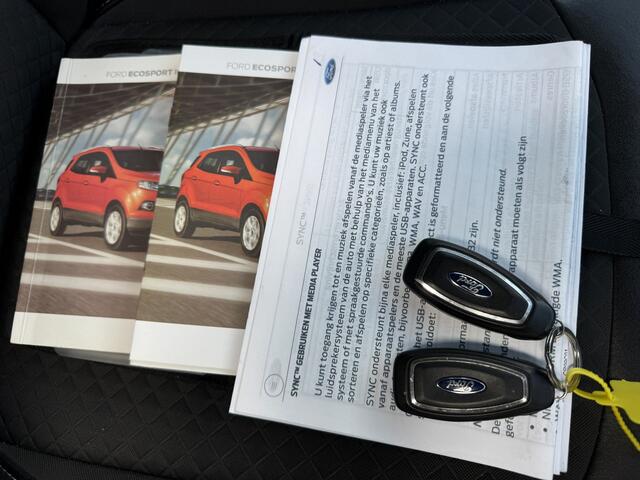 Ford ECOSPORT 1.0 EcoBoost Titanium Trekhaak | Keyless start / Go | Climat Airco | Cruise c. | Lm Velgen | Parkeersensoren | info;f.bogaars 0492588956
