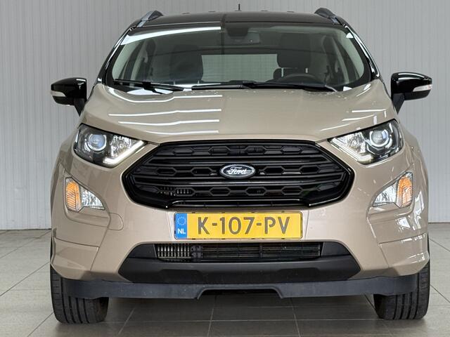 Ford ECOSPORT 1.0 EcoBoost Titanium/ Trekhaak!/ 17''LMV/ Keyless GO/ Apple+Android/ Clima/ Navi/ Cruise/ Bluetooth/ Multi.LEDER.Stuur/ Elek.pakket/ Isofix/ PDC Achter.