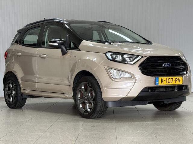 Ford ECOSPORT 1.0 EcoBoost Titanium/ Trekhaak!/ 17''LMV/ Keyless GO/ Apple+Android/ Clima/ Navi/ Cruise/ Bluetooth/ Multi.LEDER.Stuur/ Elek.pakket/ Isofix/ PDC Achter.