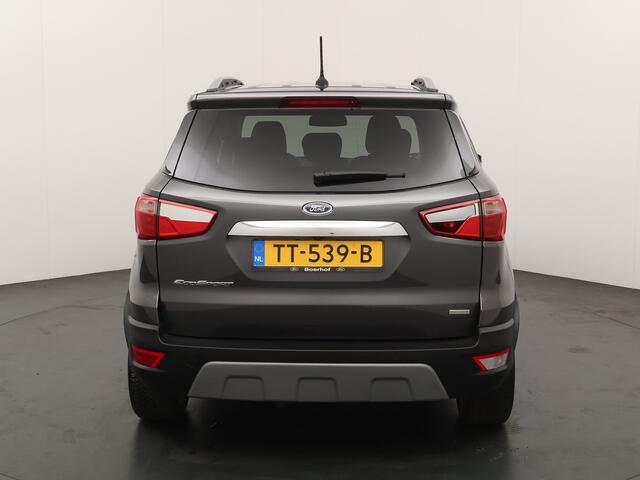 Ford ECOSPORT 125pk EcoBoost Titanium Trekhaak | Camera | 17" | Dode hoek bew. | Climate control | Cruise control | Apple Carplay