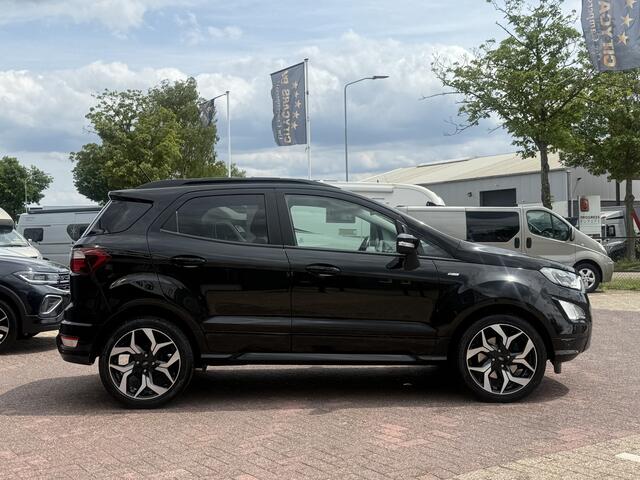 Ford ECOSPORT 1.0 EcoBoost ST-Line Black automaat 125 pk apple carplay keyless entry climate ctr cruise ctr lmv 18 inch xenon half leder/alcantara pdc v/a dealer onderhouden