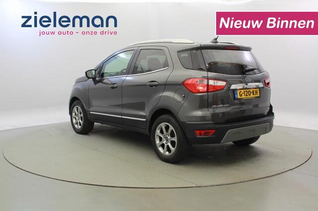 Ford ECOSPORT 1.0 EcoBoost Titanium - Carplay, Half Leer, Stuur/stuur verwarm.