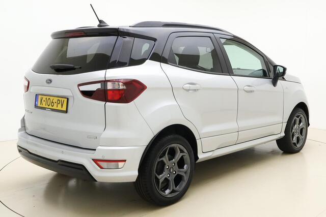 Ford ECOSPORT 1.0 EcoBoost ST-Line Black 125pk | Navigatie | Climate Control | Cruise Control | Keyless Start | Parkeerhulp Achter | Lichtmetalen Velgen | Weinig Kilometers!