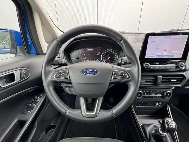 Ford ECOSPORT 1.0 EcoBoost Titanium Voorruitverwarming /Stoel + stuur verwarming/ Climate & Cruise Control / Dealer Onderhouden / Trekhaak / Navigatie/ Camera / tweede eigenaar