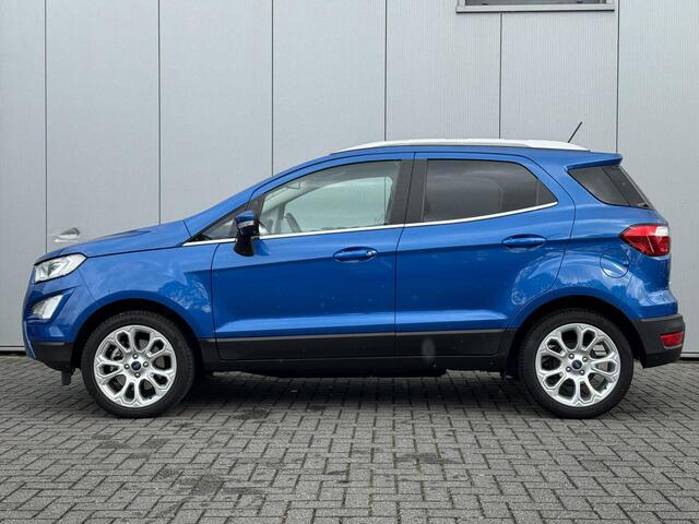 Ford ECOSPORT 1.0 EcoBoost Titanium Voorruitverwarming /Stoel + stuur verwarming/ Climate & Cruise Control / Dealer Onderhouden / Trekhaak / Navigatie/ Camera / tweede eigenaar