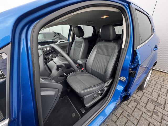 Ford ECOSPORT 1.0 EcoBoost Titanium Voorruitverwarming /Stoel + stuur verwarming/ Climate & Cruise Control / Dealer Onderhouden / Trekhaak / Navigatie/ Camera / tweede eigenaar