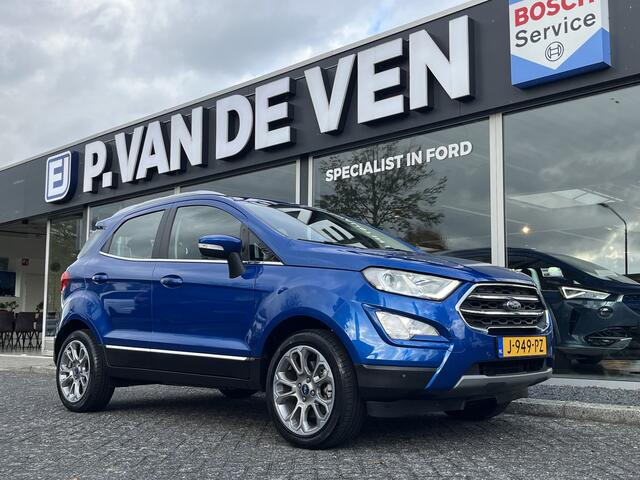 Ford ECOSPORT 1.0 EcoBoost Titanium 125pk/92kW 6-bak | Trekhaak | 17 inch | Navigatie | Camera | Half leder | Ambient Light | etc. etc.