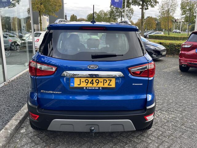 Ford ECOSPORT 1.0 EcoBoost Titanium 125pk/92kW 6-bak | Trekhaak | 17 inch | Navigatie | Camera | Half leder | Ambient Light | etc. etc.