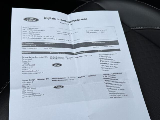 Ford ECOSPORT 1.0 EB 125PK Titanium | DEALERONDERHOUDEN | CRUISE | KEYLESS | NAVI | CLIMA |