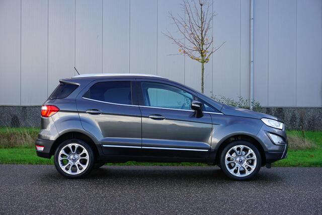 Ford ECOSPORT 1.0 EcoBoost Titanium 125 pk |B&O premium geluid |Camera |Cruise |Navi |Climate |Verwarmde voorruit en stuur |Lichtmetaal |Topstaat |Keyless entry en start