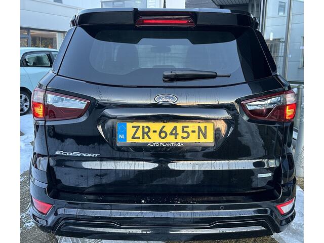 Ford ECOSPORT 1.0 EcoBoost ST-Line Black 125PK | ZEER NETTE STAAT | BOMVOL | Achteruitrijcamera | Stoelverwarming | Stuurverwarming | Voorruitverwarming | Navigatie | Apple Carplay |Android Auto | Parkeersensoren | Cruise Control | Climate Control | 2 Sleutels |
