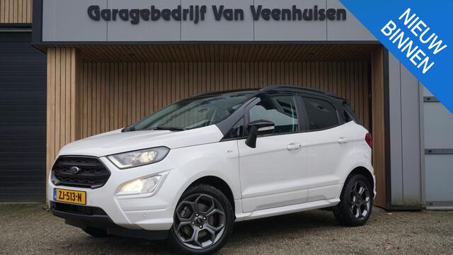 Ford ECOSPORT 1.0 125pk EcoBoost ST-Line Leder/Alcantara *Winterpack* Stoel&Stuurverwarming B&O Sfeerverlichting Keyless *NL auto* 1e eigenaar 63378km!