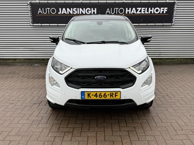 Ford ECOSPORT 1.0 EcoBoost Titanium ST-Line Automaat!! | Stoel/Stuurverwarming | B&O Geluidssysteem | Navi | Cruise | Verwarmde Voorruit | Trekhaak | RIJKLAARPRIJS INCL 12 MAANDEN GARANTIE EN BEURT
