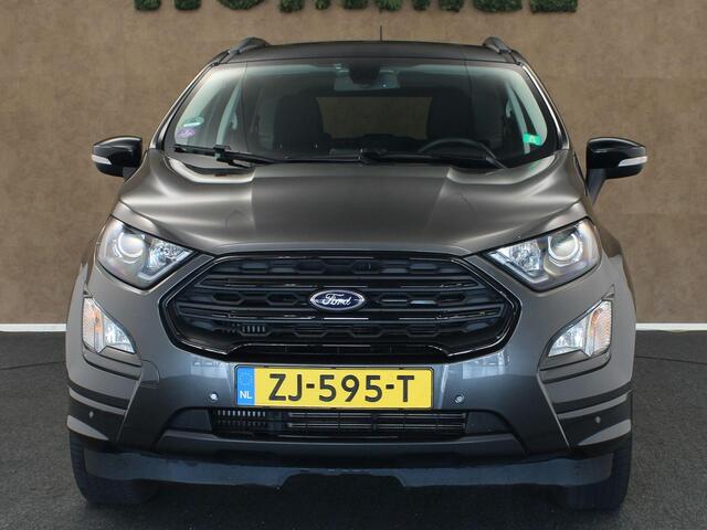 Ford ECOSPORT 1.0 EcoBoost ST-Line Black - AFNEEMBARE TREKHAAK - TREKGEWICHT 1100 KG - OPEN DAK - NAVIGATIE - VOORRUITVERWARMING - STUURVERWARMING - PARKEERSENSOREN VOOR/ ACHTER - CRUISE CONTROL - B&O AUDIO -KEYLESS ENTRY/ START - CLIMATE CONTROL - CAMERA - BLUETOOTH -