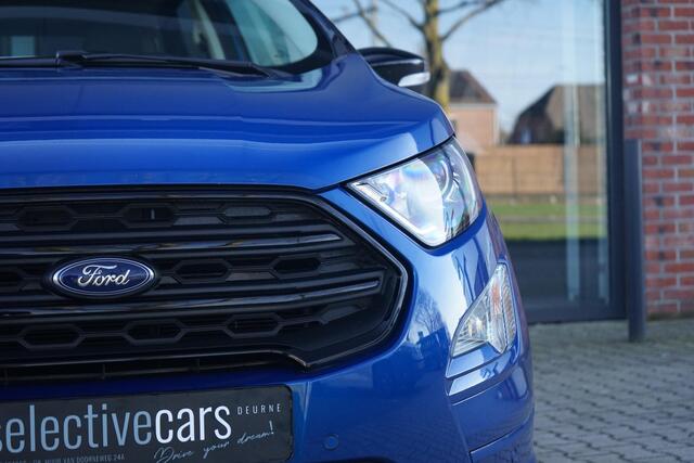 Ford ECOSPORT 1,0 EcoBoost ST-line , Schuifdak, Trekhaak, B&O, Cruise, Camera, 18''LM, LED.