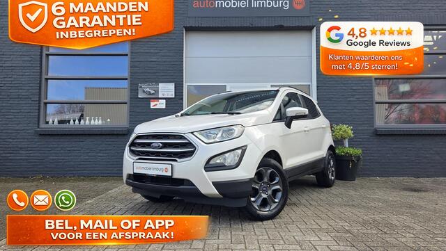 Ford ECOSPORT 1.0 EcoBoost Cool&Connect | 'Arctisch-wit' PARELMOER | WINTERPAKKET | NAVIGATIE | 1e EIGENAAR
