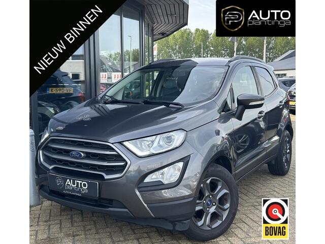 Ford ECOSPORT 1.0 EcoBoost Titanium 125PK | Dealeronderhouden | Nieuwe APK | Trekhaak | Parkeersensoren | Stoelverwarming | Stuurverwarming | Voorruitverwarming | Climate Control | Cruise Control | Navigatie | 2 Sleutels |