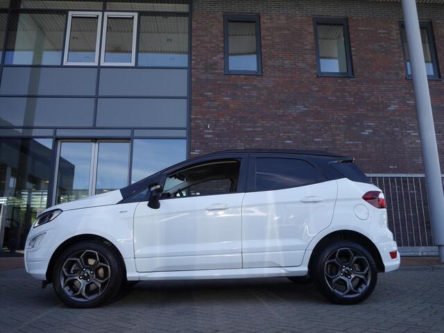 Ford ECOSPORT 1.0 EcoBoost ST-Line | Automaat | Keyless entry en start | Parkeersensoren | Android auto / Apple carplay | Trekhaak | Navigatie | Climate control | Lichtmetalen velgen