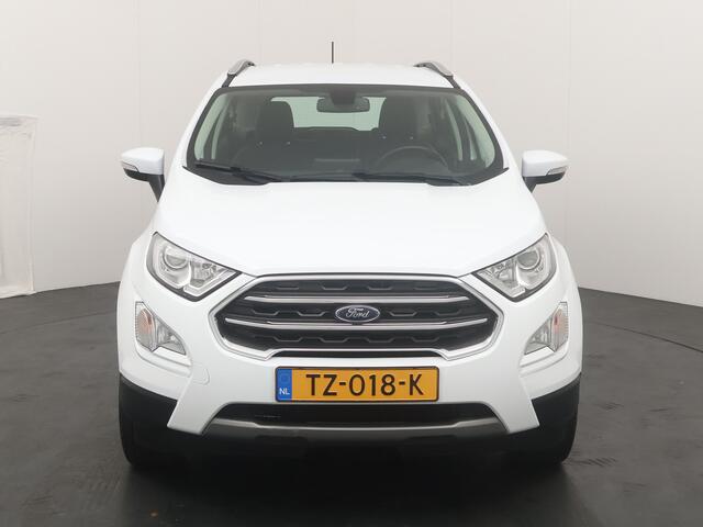 Ford ECOSPORT EcoBoost 125 pk Titanium | Trekhaak | Navi | Clima | Cruise | LMV | Parkeersens.| Half leer | 100% dealer onderh.