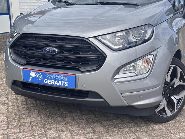 Ford ECOSPORT 1.0 EcoBoost ST-Line | Camera, Navigatie, Climate Control, Voorruit-/ Stuurwiel-, Stoelverwarming, Cruise Control, 18 inch velgen, luxe!