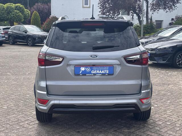 Ford ECOSPORT 1.0 EcoBoost ST-Line | Camera, Navigatie, Climate Control, Voorruit-/ Stuurwiel-, Stoelverwarming, Cruise Control, 18 inch velgen, luxe!