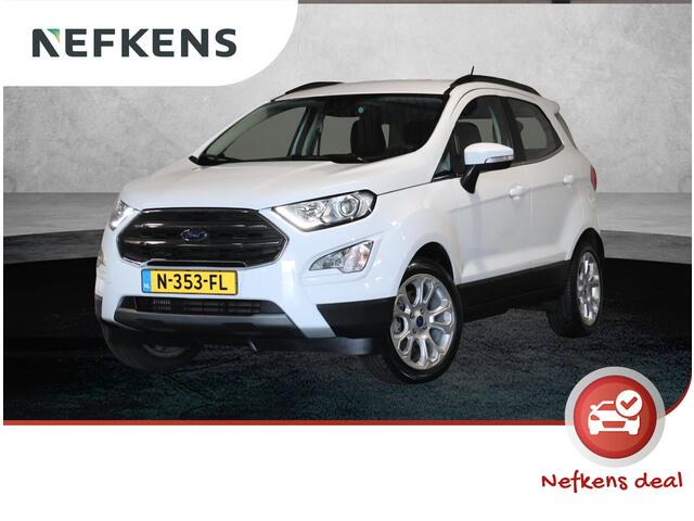 Ford ECOSPORT 1.0 125PK Titanium | 1ste eigenaar | Winterpakket | Climate Control | Cruise Control | 17"LMV | Navigatie | Isofix | LED | Armsteun | Stoel/StuurVerwarmd | AppleCarPlay/AndroidAuto |