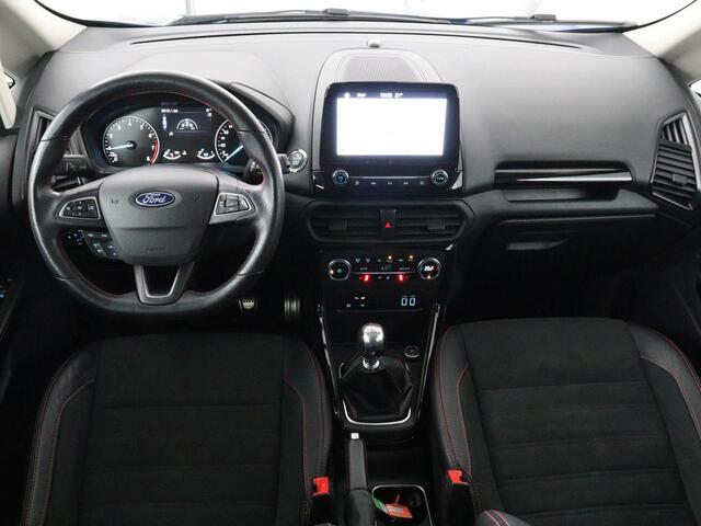 Ford ECOSPORT 1.0 EcoBoost ST-Line | 50.131km NAP | Leder/Alcantara | Navigatie | Keyless | Parkeerhulp | Climate control | Bluetooth | Cruise control