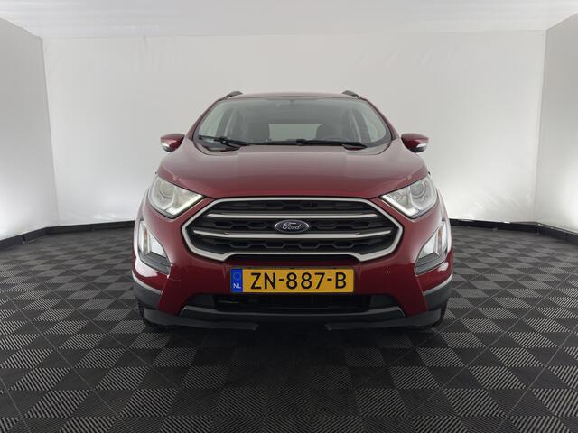 Ford ECOSPORT 1.0 EcoBoost Trend Ultimate (INCL-BTW) *NAVI-FULLMAP | CAMERA | CRUISE | COMFORTSEATS | FORD-SYNC3-AUDIO | PRIVACY-GLASS | PDC | 16''ALU | TOWBAR *