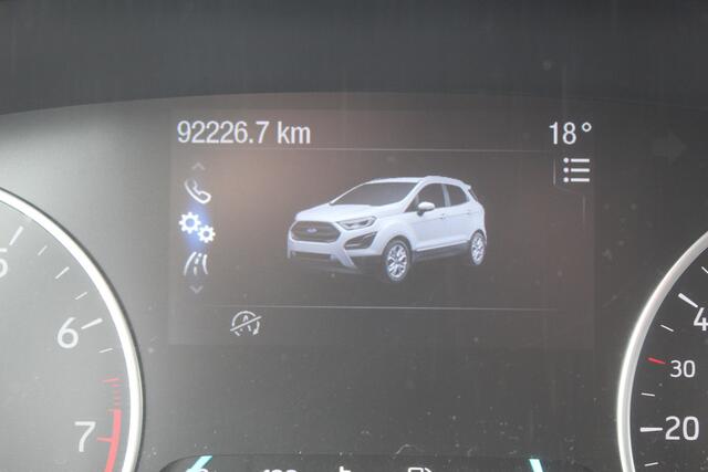 Ford ECOSPORT 1.0 EcoBoost ST-Line , 125pk , Mooie Hoogzitter Climate control , Cruise control , Achteruitrijcamera Stoel,Stuur en Voorruitverwarming , Bluetooth , Navigatie