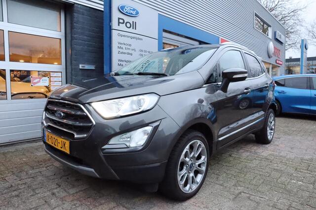 Ford ECOSPORT 125pk Titanium Schuifdak Trekhaak Navi Camera Winter pack Keyless Dealeronderhouden