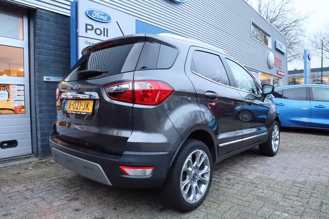 Ford ECOSPORT 125pk Titanium Schuifdak Trekhaak Navi Camera Winter pack Keyless Dealeronderhouden
