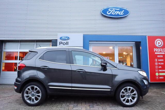 Ford ECOSPORT 125pk Titanium Schuifdak Trekhaak Navi Camera Winter pack Keyless Dealeronderhouden