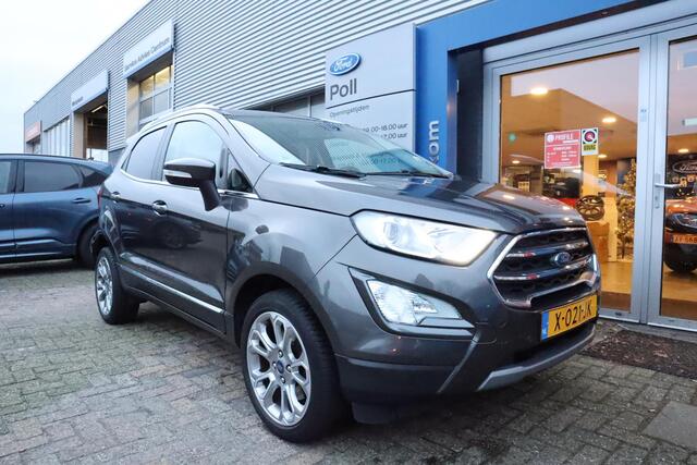 Ford ECOSPORT 125pk Titanium Schuifdak Trekhaak Navi Camera Winter pack Keyless Dealeronderhouden