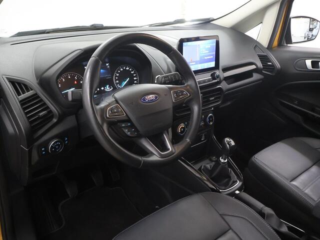 Ford ECOSPORT 1.0 EcoBoost Active | Navigatie | Lederen Interieur | Camera | DAB | Stoel en stuurverwarming | Cruise Control | Climate Control | B&o Audio | BLIS |