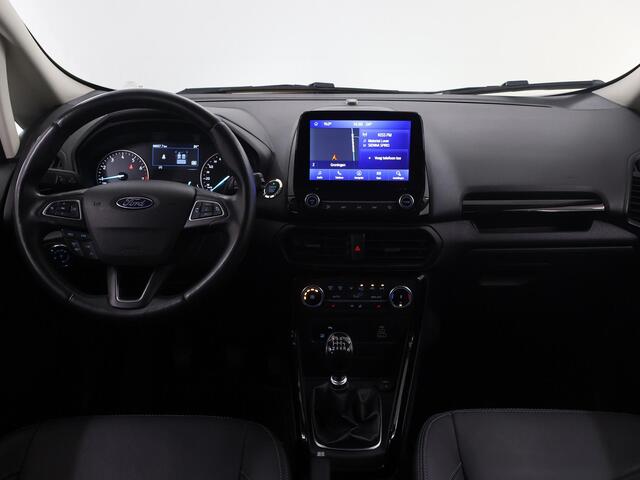 Ford ECOSPORT 1.0 EcoBoost Active | Navigatie | Lederen Interieur | Camera | DAB | Stoel en stuurverwarming | Cruise Control | Climate Control | B&o Audio | BLIS |