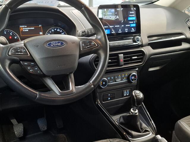 Ford ECOSPORT EcoBoost 100 pk Titanium | Navi | Clima | Cruise | Parkeersens. | Apple Carplay | 16" LMV