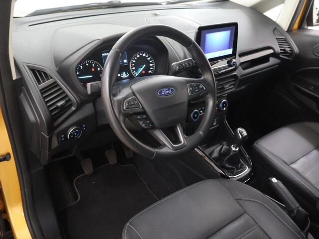 Ford ECOSPORT 1.0 EcoBoost Active | Navigatie | Lederen Interieur | Camera | DAB | Stoel en stuurverwarming | Cruise Control | Climate Control | B&o Audio | BLIS |
