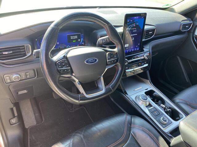Ford EXPLORER 3.0 V6 EcoBoost PHEV 457pk ST-Line 7-persoons NL-auto met o.a. stoelventilatie/-verwarming, navigatie, panoramadak, trekhaak, etc.