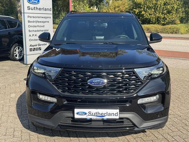 Ford EXPLORER 3.0 V6 EcoBoost PHEV ST-Line 457pk | Full LED | Adaptieve Cruise | Panorama Dak | Trekhaak afneembaar | 2.500kg Trekgewicht | Verlengde fabrieks garantie tot 06-2028