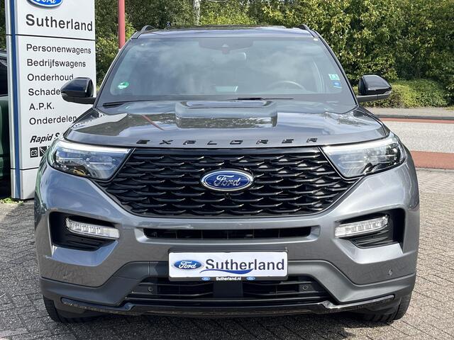 Ford EXPLORER 3.0 V6 EcoBoost PHEV ST-Line 457pk | Full LED | Adaptieve Cruise | Panorama Dak | Trekhaak afneembaar | 2.500kg Trekgewicht | Verlengde fabrieks garantie tot 09-2028