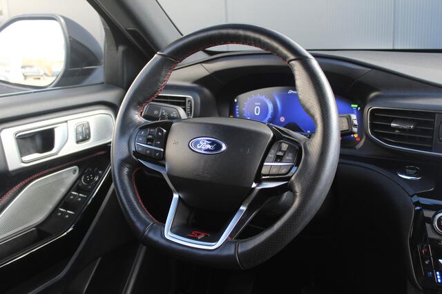 Ford EXPLORER 3.0 V6 EcoBoost PHEV ST-Line | Incl. 12 maanden garantie | 7 persoons | Trekhaak | Stoel/stuur verwarming | Stoelventilatie | Adaptieve cruise control | Climate control | Apple carplay/Android auto | Memory seat | Schuif/kantel dak |