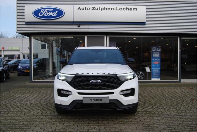 Ford EXPLORER 3.0 V6 EcoBoost PHEV ST-Line 457pk 7-ZITS PANO.DAK | TREKHAAK 2500 KG | LEDER | CAMERA 360 | STOEL VERW/KOELING