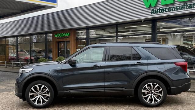 Ford EXPLORER 3.0 V6 EB PHEV ST-LINE / TREKHAAK / Unieke kleur: FLIGHT BLUE
