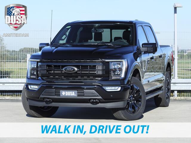 Ford F-150 5.0 V8 | SuperCrew Lariat FX4 | Black Edition 360 Camera | Pano | Black Edition Meerprijs extra opties / Accessoires - Deksel, Backflip, Fenders, wraps, Stripings etc