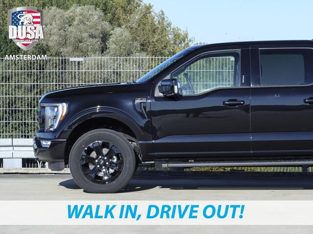 Ford F-150 5.0 V8 | SuperCrew Lariat FX4 | Black Edition 360 Camera | Pano | Black Edition Meerprijs extra opties / Accessoires - Deksel, Backflip, Fenders, wraps, Stripings etc